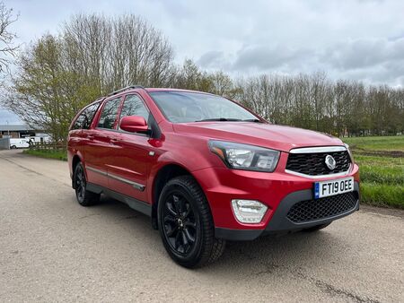 SSANGYONG MUSSO 2.2D EX Double Cab Pickup Auto 4WD Euro 6 4dr