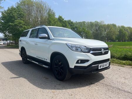 SSANGYONG MUSSO 2.2D Saracen Double Cab Pickup Auto 4WD Euro 6 4dr